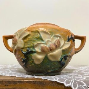 Vintage Roseville Double Handled Jardenier Pottery Handmade Timeless